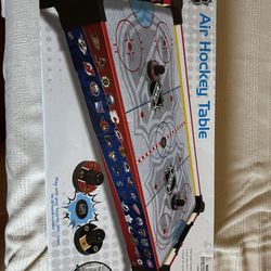 Table Top Air Hockey Table NHL