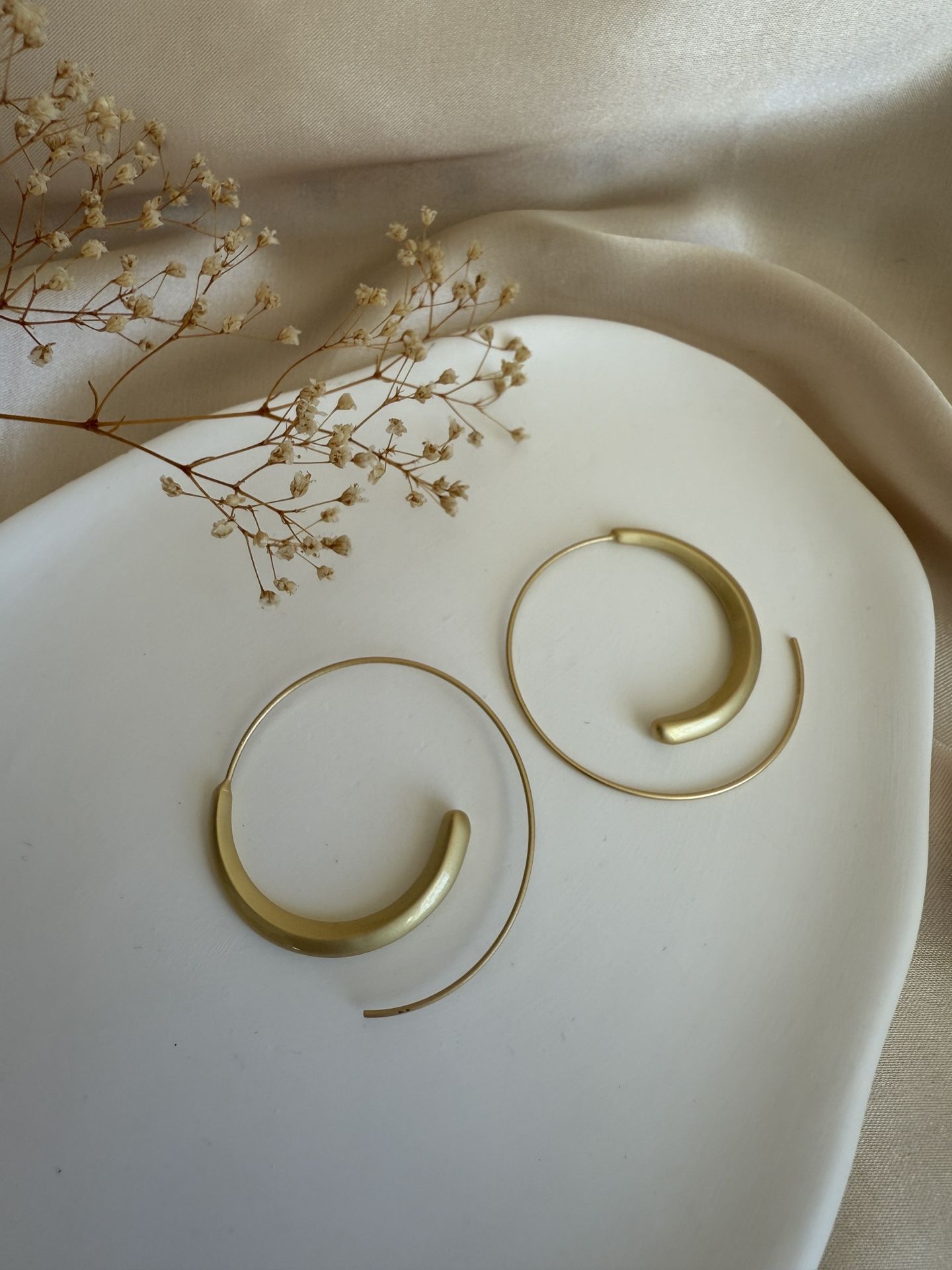 Gold Hoop Earrings