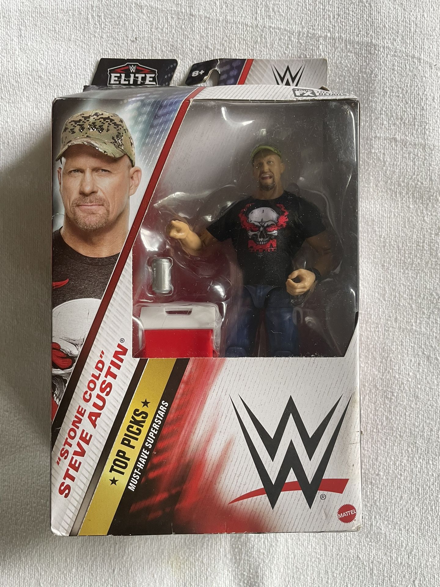 Mattel WWE Elite Collection Top Picks Stone Cold Steve Austin Action Figure