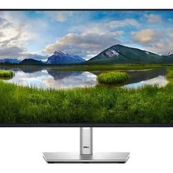 Dell Computer Monitor & Logitech Keyboard And Mouse Bundle