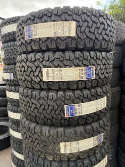 265/75r16 Bfgoodrich ko2 tires en excelentes condiciones de vida las 4