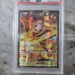 2016 Pokemon XY Black Star Promo Red and Blue Collection Charizard Ex PSA 92016