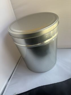 Metal Bucket With Lid