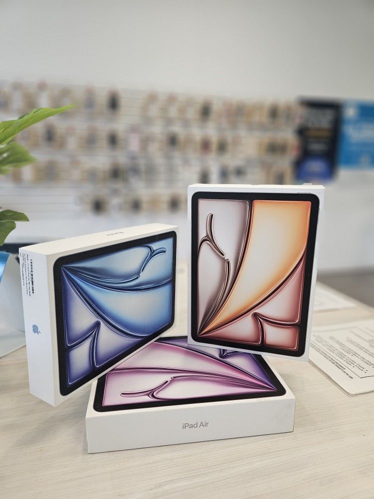 Apple IPad Air M3 Chip Brand New Tablet - $5 Today and Rest Later! Message us now