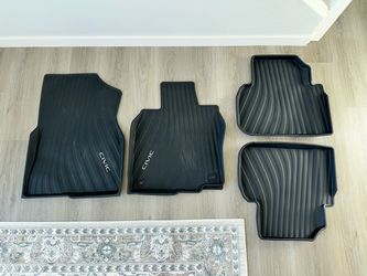 2026 Civic rubber mat set