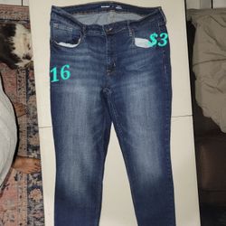 Womens Jeans Size 16