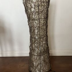 Vintage 50’s Floor Lamp / Tiki/Tropical In