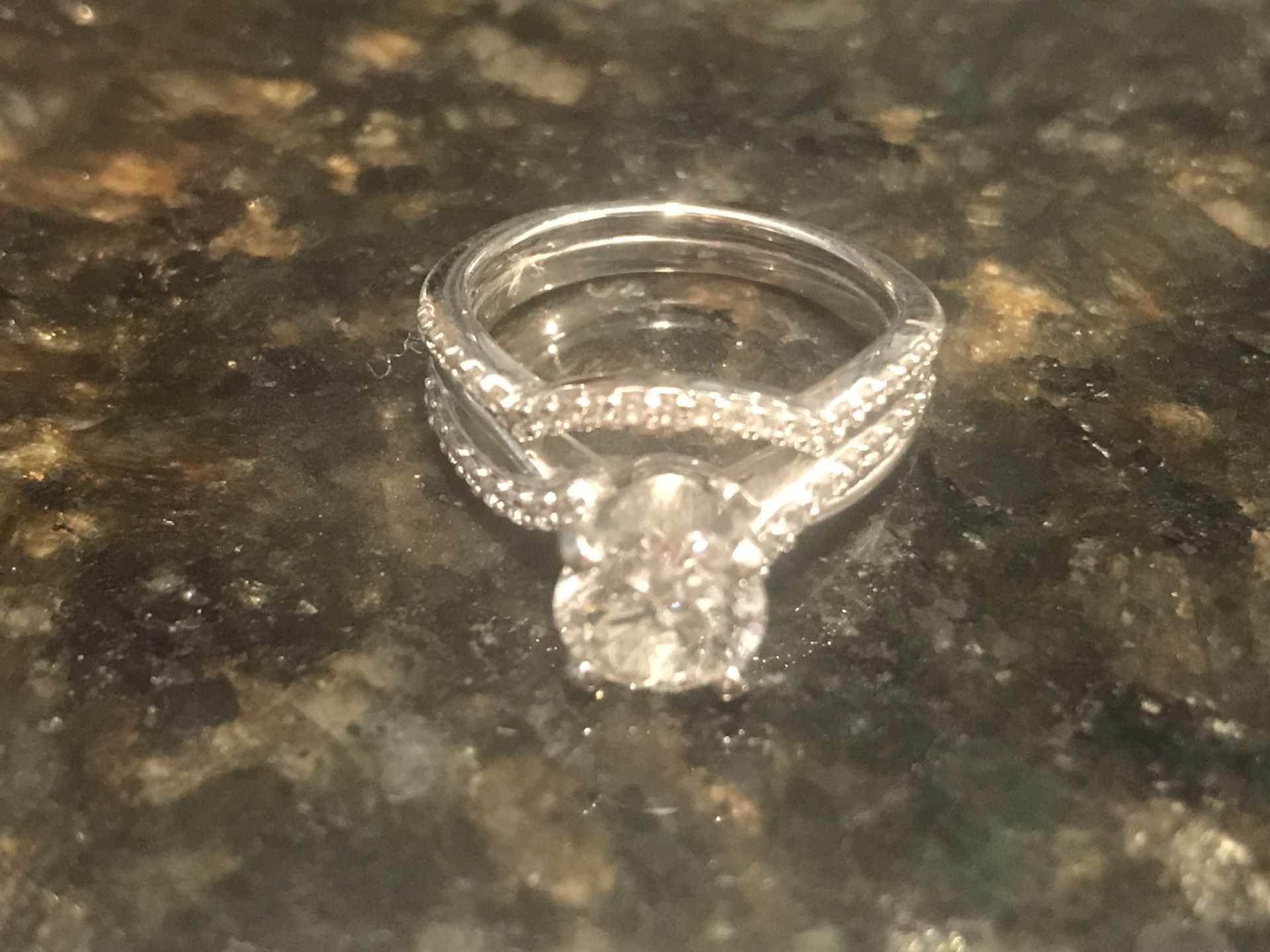 Diamond Wedding Ring , paid over 9k