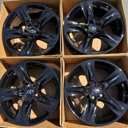 19” Toyota Highlander factory wheels rims gloss black new