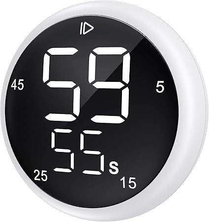 Smart Productivity Timer - Magnetic Digital Desk Timer