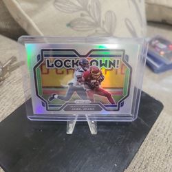 Jamal Adams  Prizm Lock Down Silver Prizm Football Card 