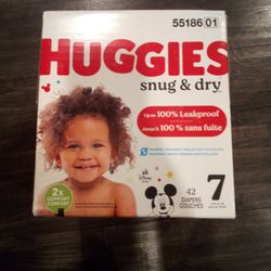 Huggies Size 7 New $20