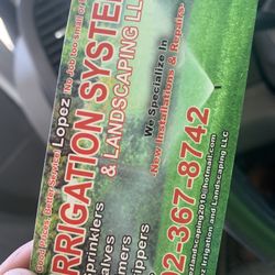 Irrigation /sprinklers