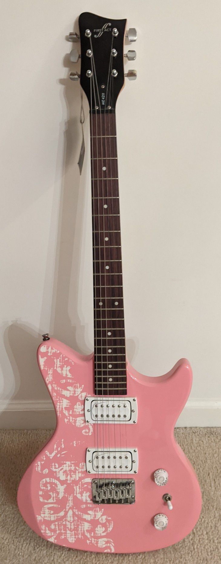 FIRST ACT PINK ELECTRIC GUITAR