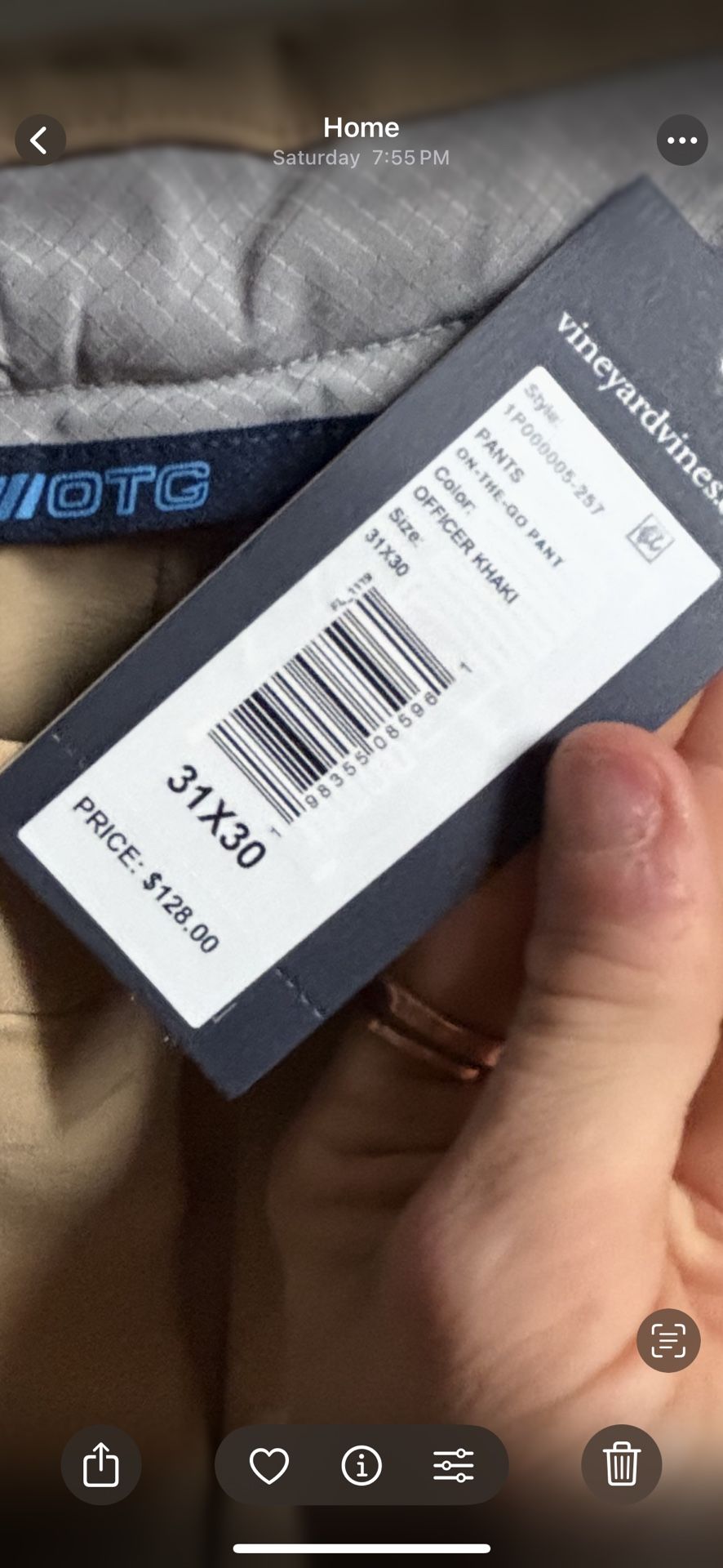 Vineyard And Vine Brand New Khakis 