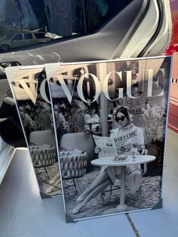 Vogue Fashion Wall Art Print – Set of 2