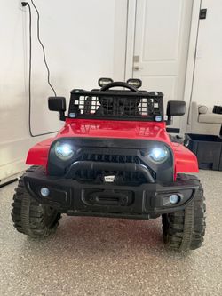 Kid’s Jeep — Works! Needs battery