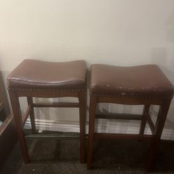 Two Bar Stools/Counter Stools