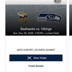 Seahawks Vs Vikings