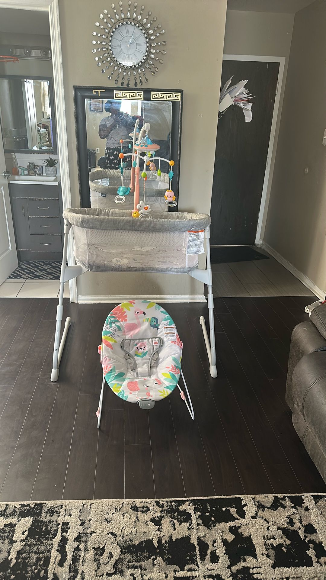 Bassinet And Baby Rocker