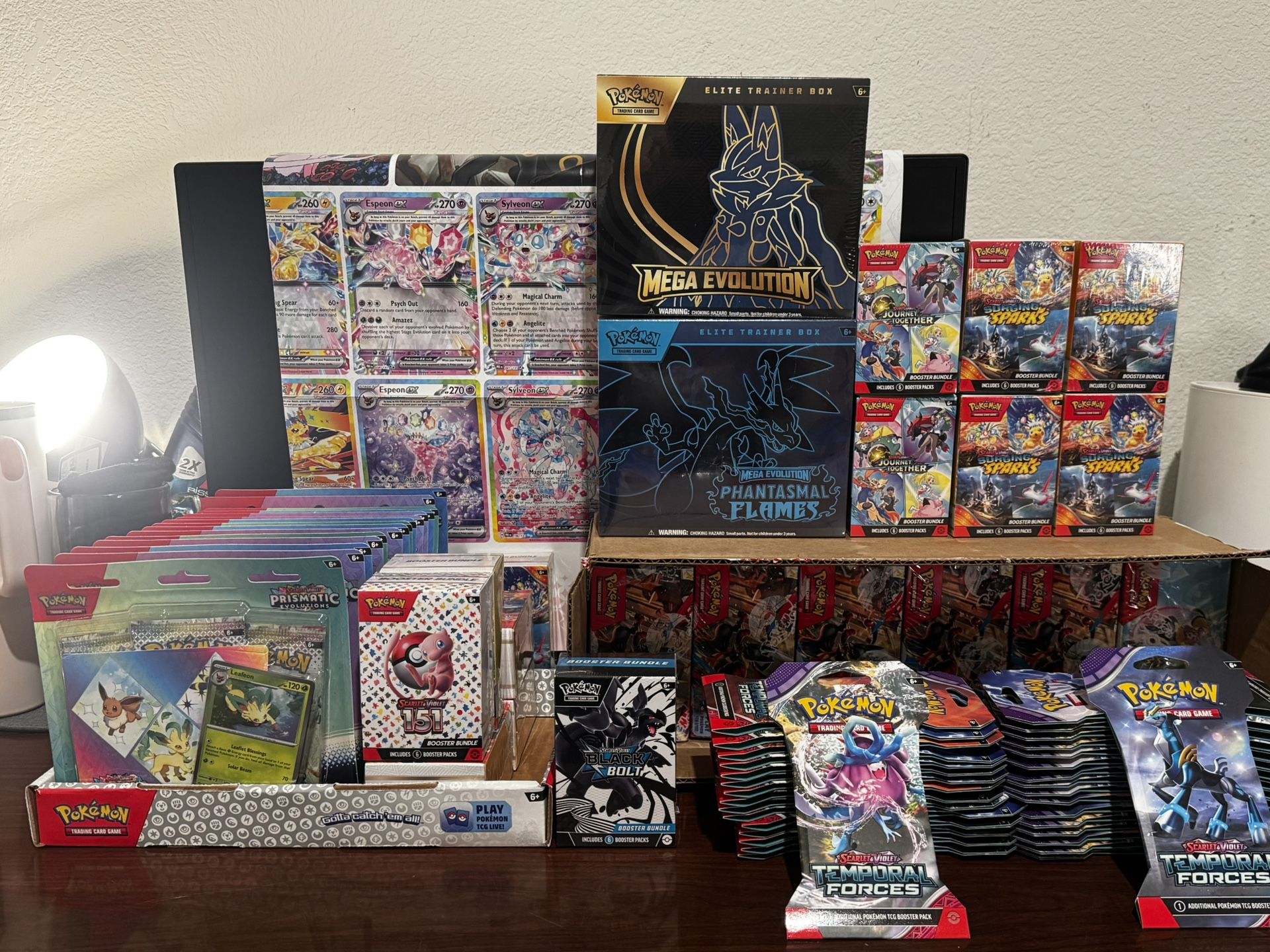 Pokemon - Mega Evolutions, Journey Together, Black Bolt And Surging Sparks,