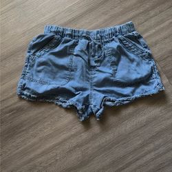Elastic Waist Pull On Shorts Size S (4-6)