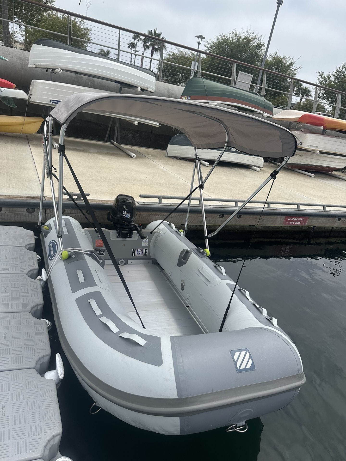 West Marine Inflatable & 12hp Outboard Motor