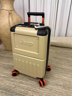 Delsey Jeep JH002B 21-inch expandable 4-Wheel Carry on  trunk suitcase