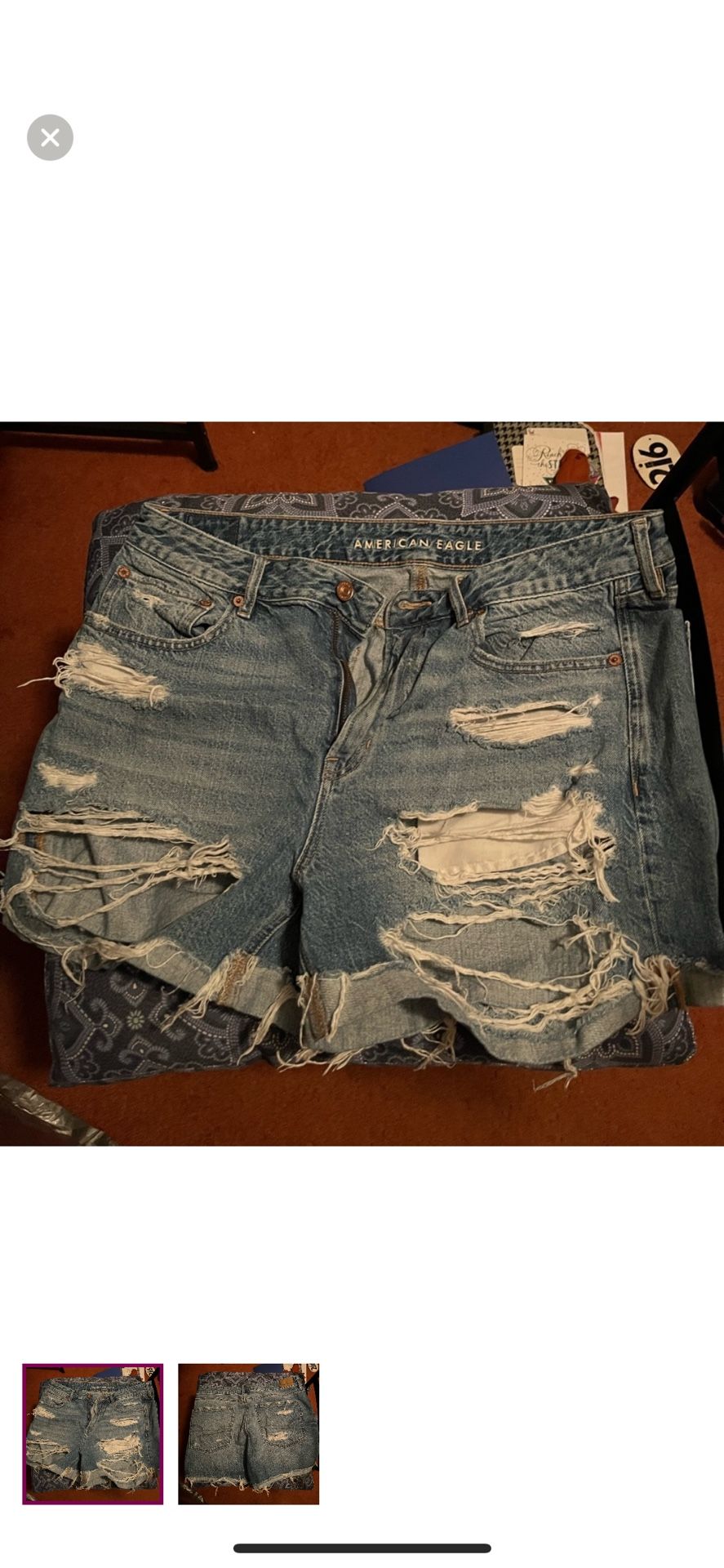 2 Pairs Of Women’s Jean Shorts