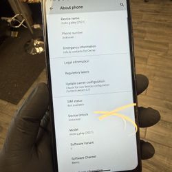 Motorola G Play 2021 32gb Blue Unlocked 