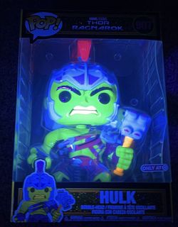 Funko Pop ! Hulk 10” Blacklight - Thor Ragnarok