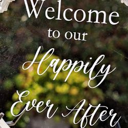 Weddings Mirrors/signs 