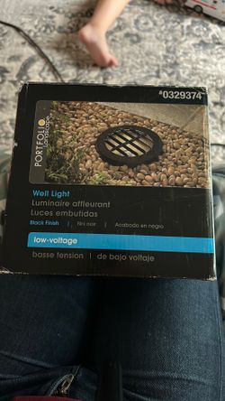 Well Light Black Finish