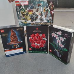 4 Set Variety Pack Of Legos