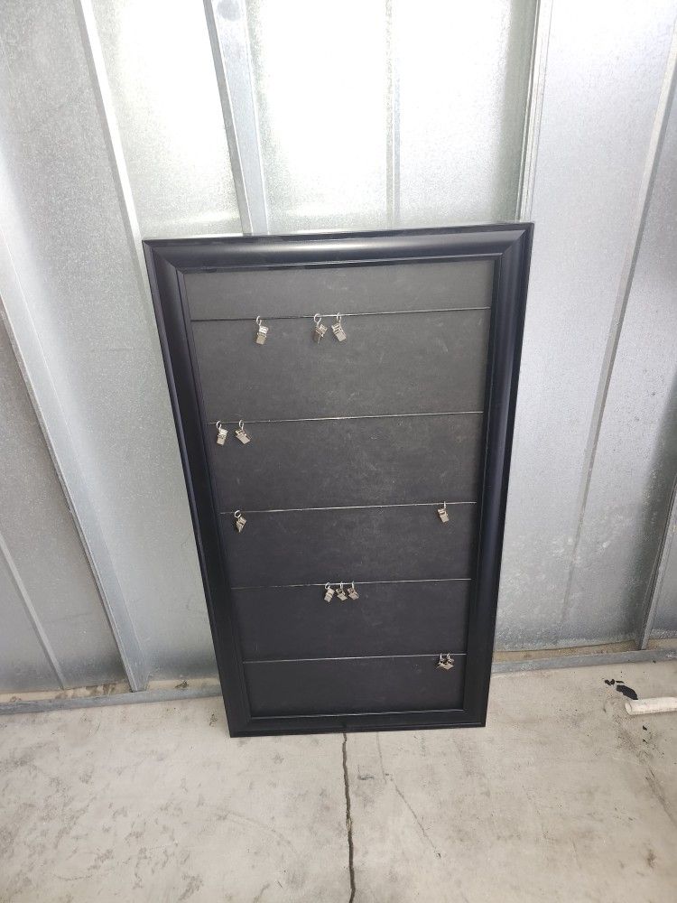 Board With Clips To Hang Keys Or Whatever