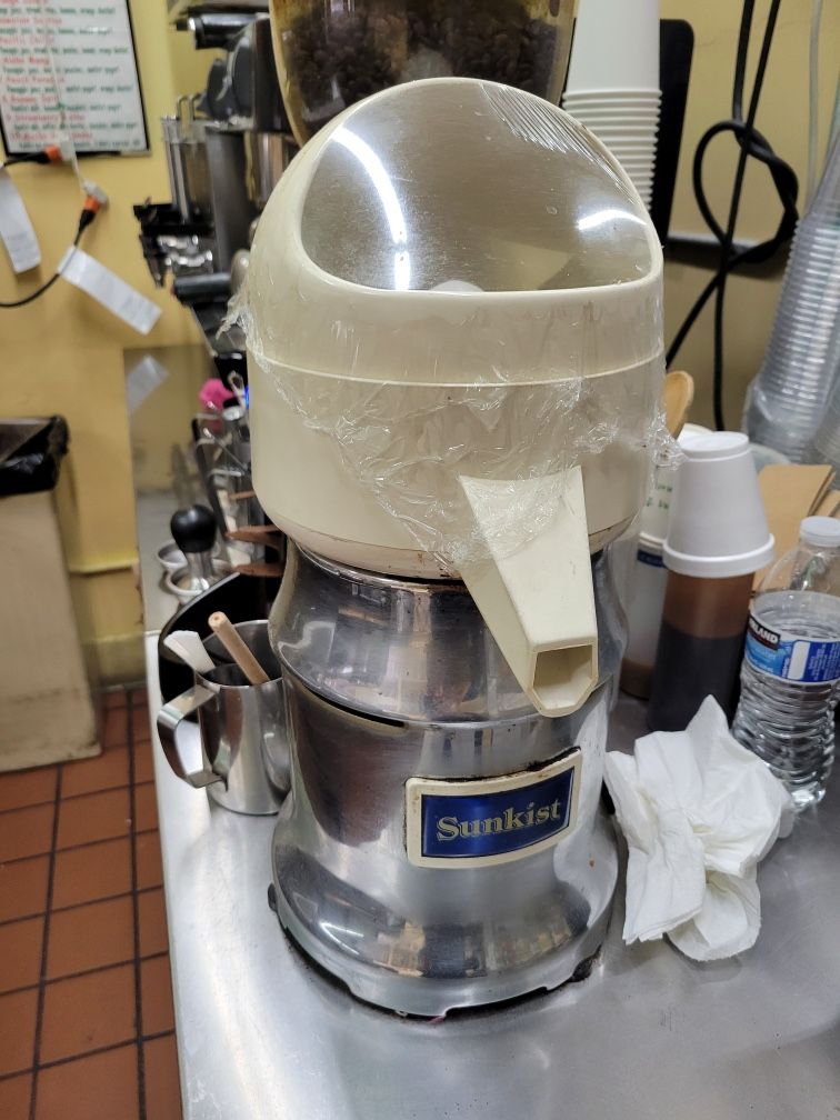 Used Sunkist Commercial Juicer
