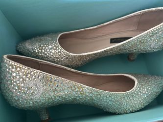 Swarovski Kitten Heels Size 6.5