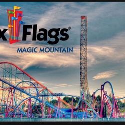 Six Flags Magic Mountain General Admission Tickets 