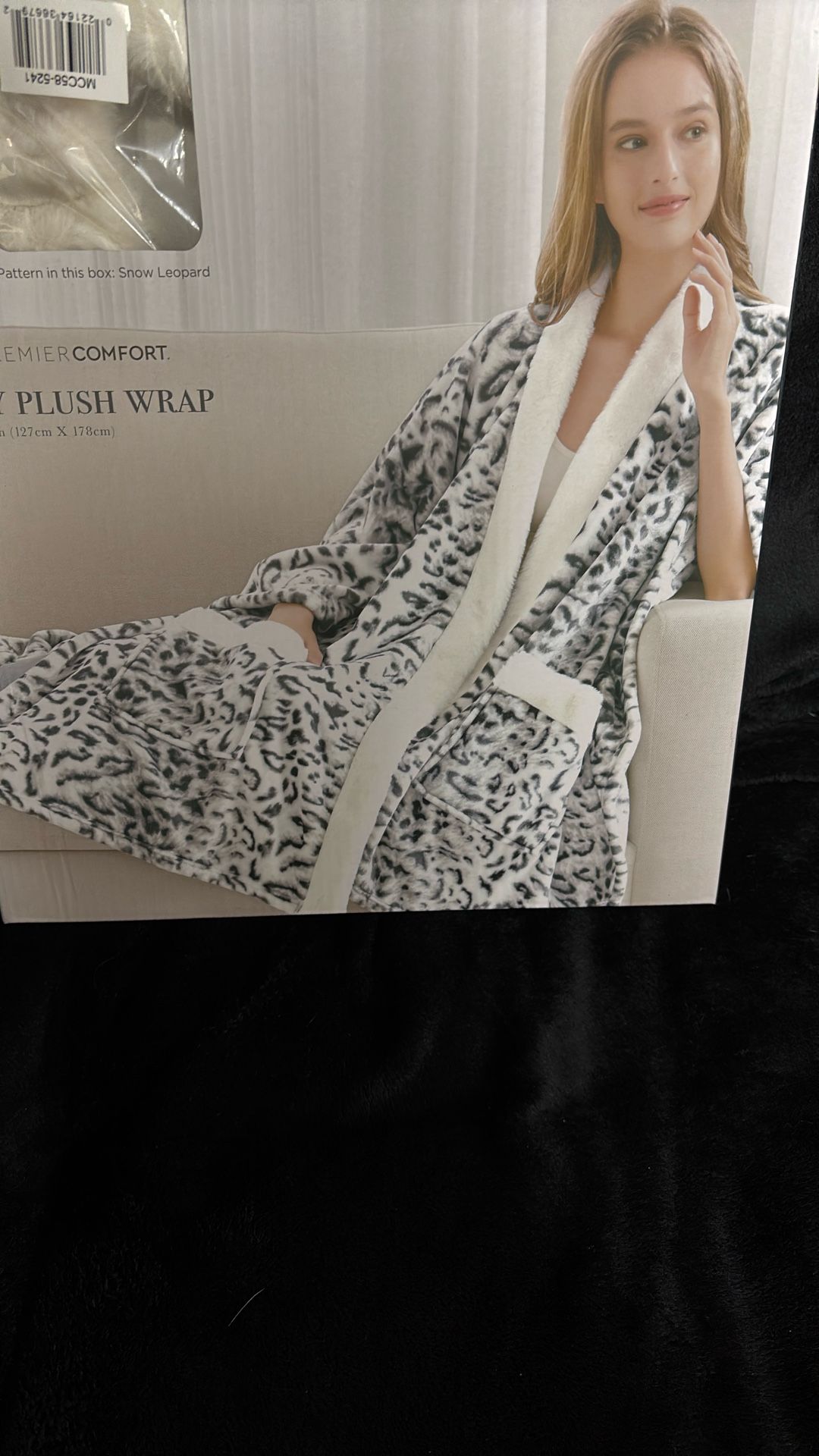 Premium, comfort, cozy, plush wrap