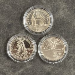 Set of 3 Different U.S. Commemorative Half Dollars -- GREAT COIN SET! — SHIPPING AVAILABLE!!