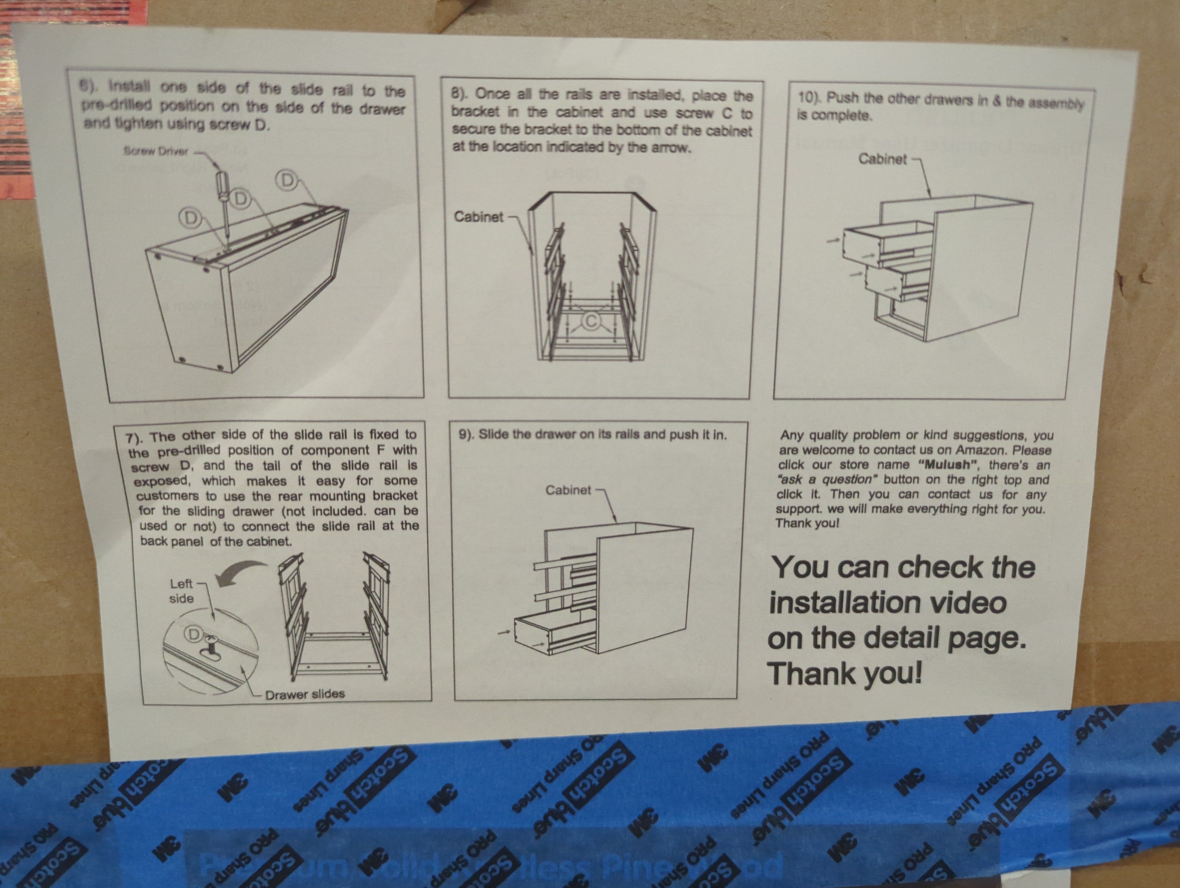 Mulush drawer organizer - new in box