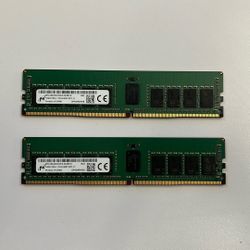 Micron 32GB DDR-4 (16x2)