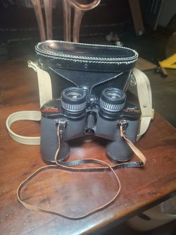 Vintage Le Gran 10x50 Extra Wide Angle Binoculars with Hard Case (Clear Optics!)