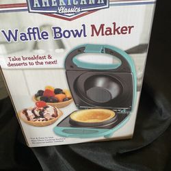 Waffle Bowl  Maker