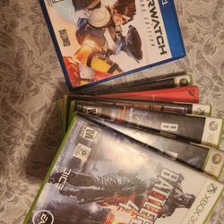 6 XBOX 360 GAMES 1 PS4 GAME