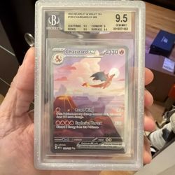 Pokemon 151 Charizard EX SIR BGS 9.5