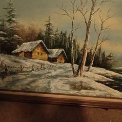 Philip Cantrell  Original Oil On Canvas Painting 