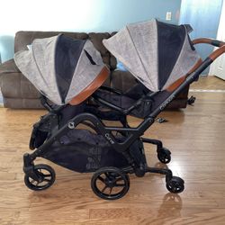 CONTOURS CURVE DOUBLE STROLLER 
