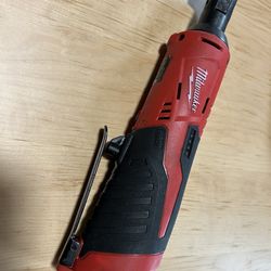 Firm! Milwaukee M12 12 volt cordless 3/8" ratchet Tool Only No Charger No Battery