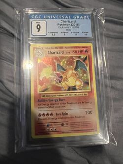 2016 Charizard CGC 9 Mint